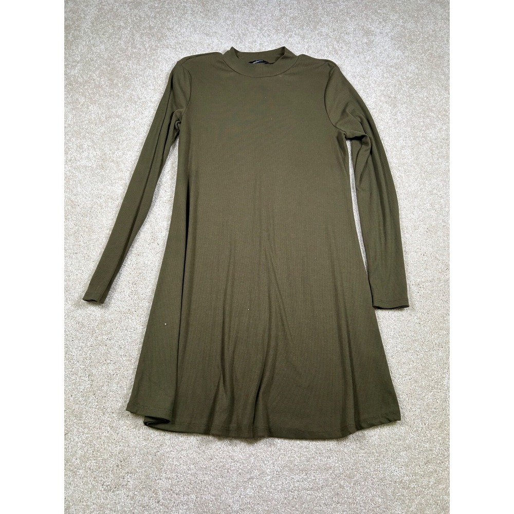Ambiance Womens Size L Hunter‎ Gree Long Sleeve Tunic Dress